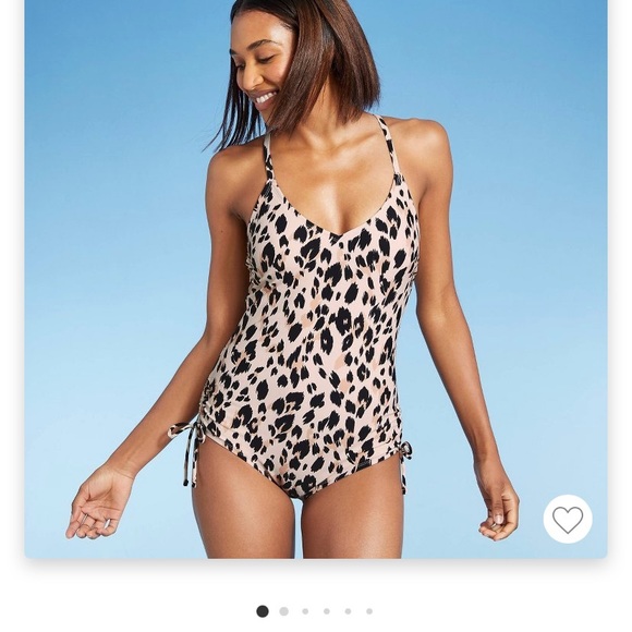 NWT Kona Sol leopard swimsuit - Picture 3 of 5